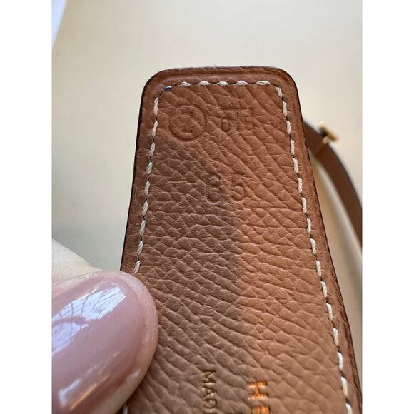 Hermes H Constance Black Brown Leather Belt GHW 65 cm 25.5" XSmall XS CoA - Picture 6 of 9